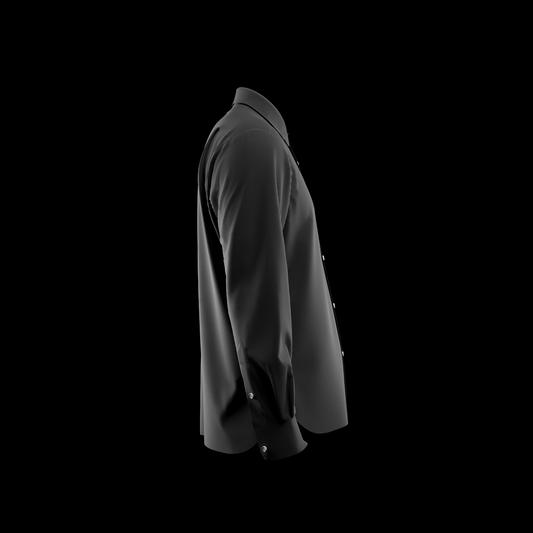 Regular Fit Round Collar Shirt