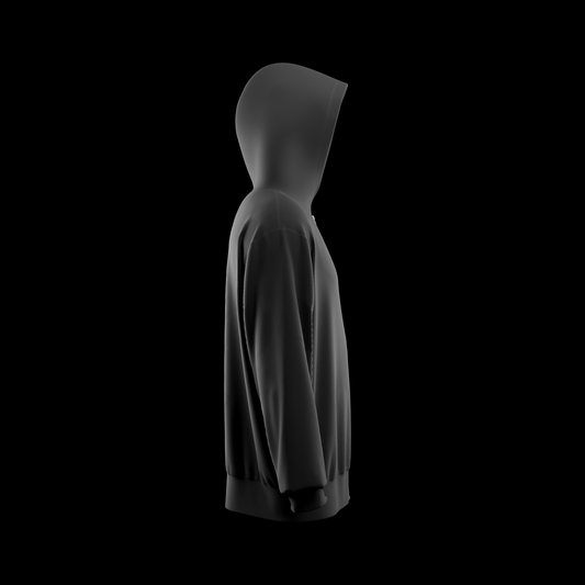 Zip-Up Hoodie Pocketless