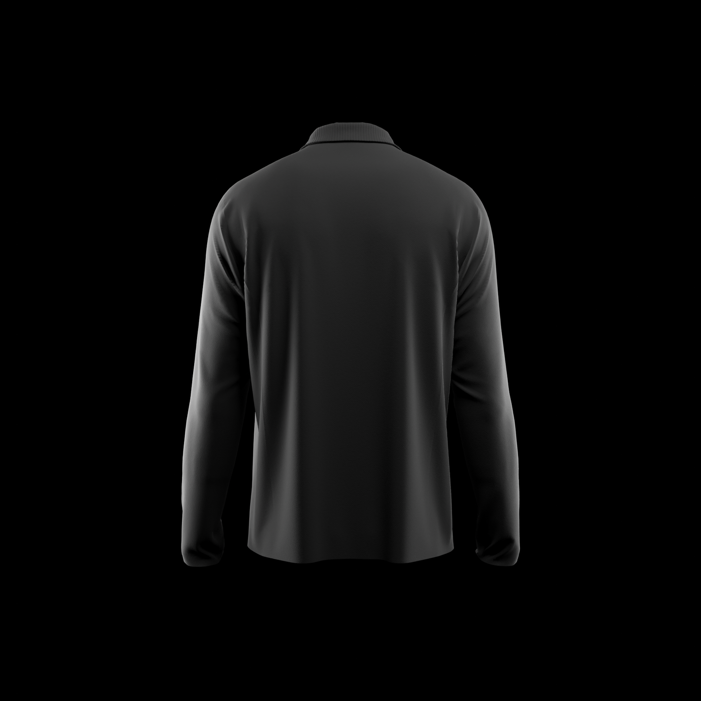 Long-Sleeve Piqué Shirt
