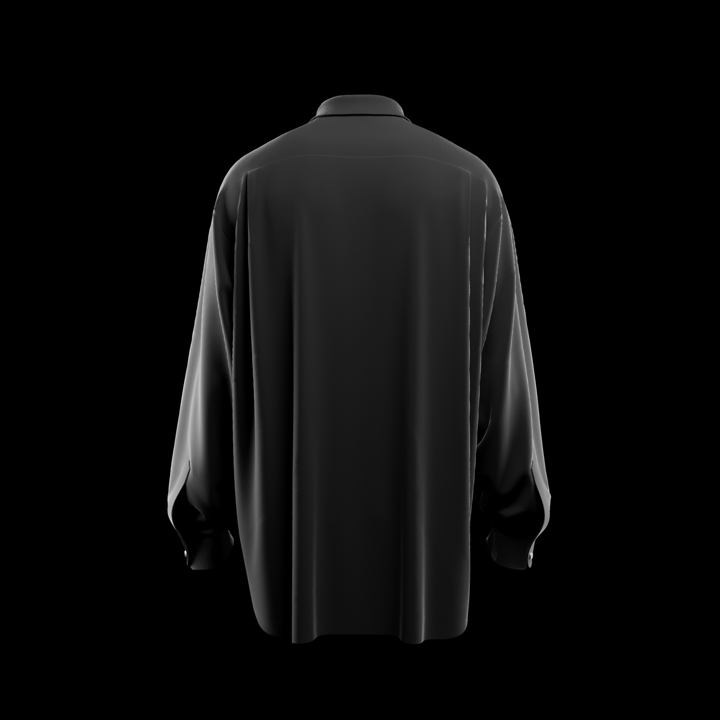 Oversized Long-Sleeve Shirt