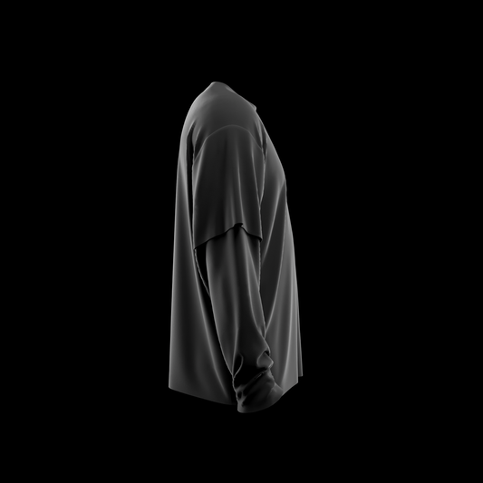 Sleeve-Layered T-shirt