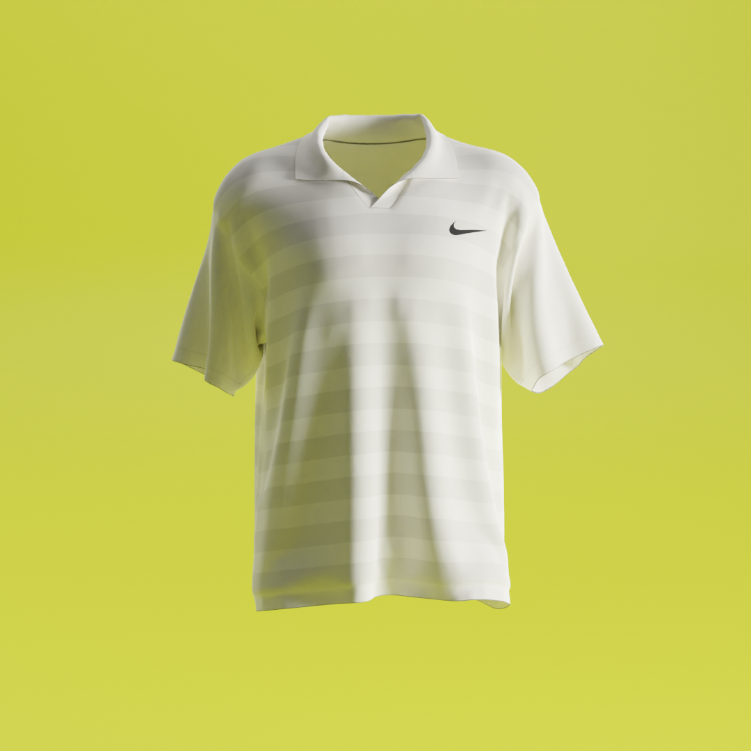 Collared T-shirt - 3D Mockup