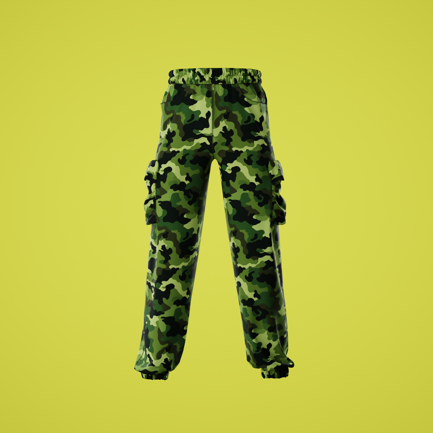 Camo Cargo Pants - Marvelous/ CLO3D Files