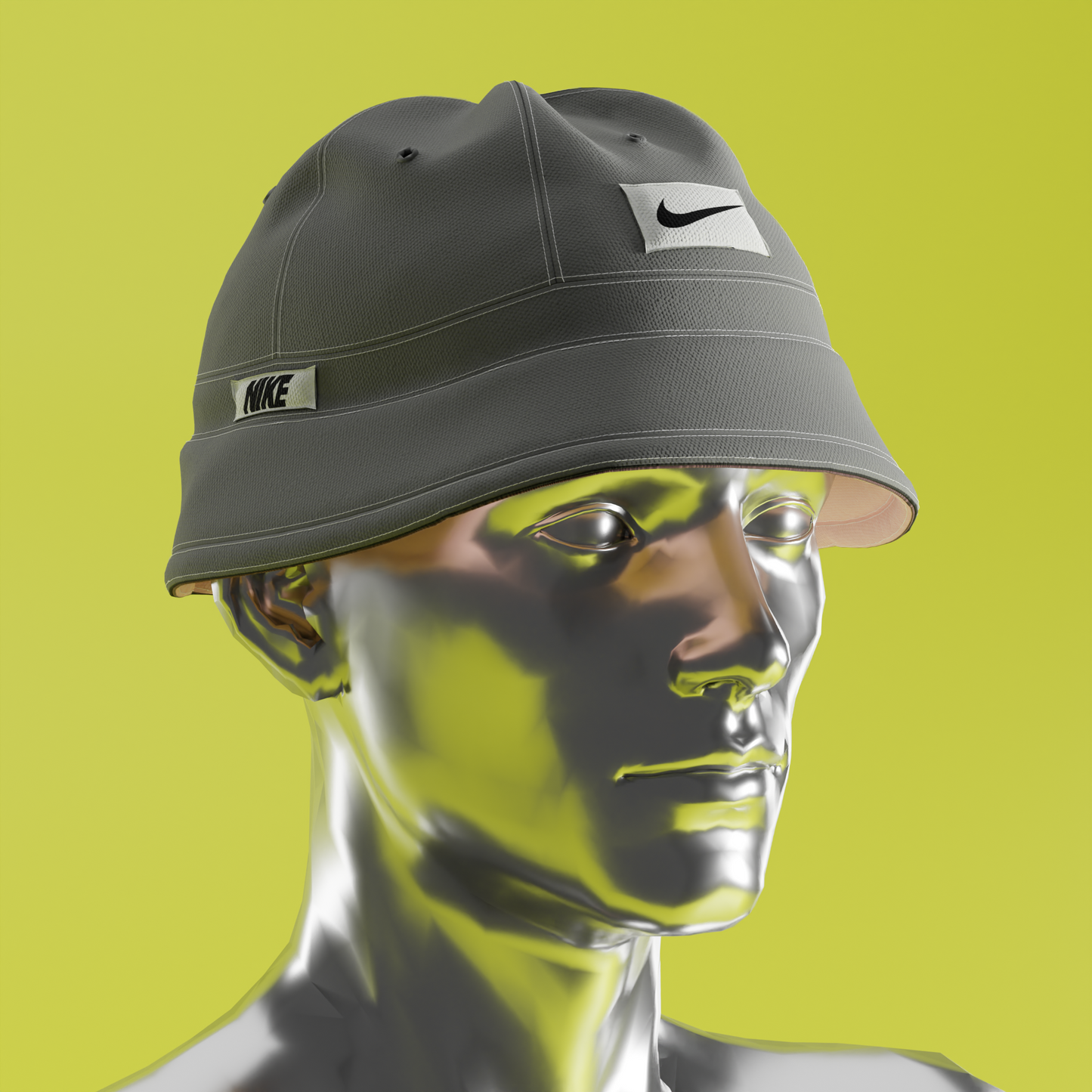 3D Bucket Hat Mockup