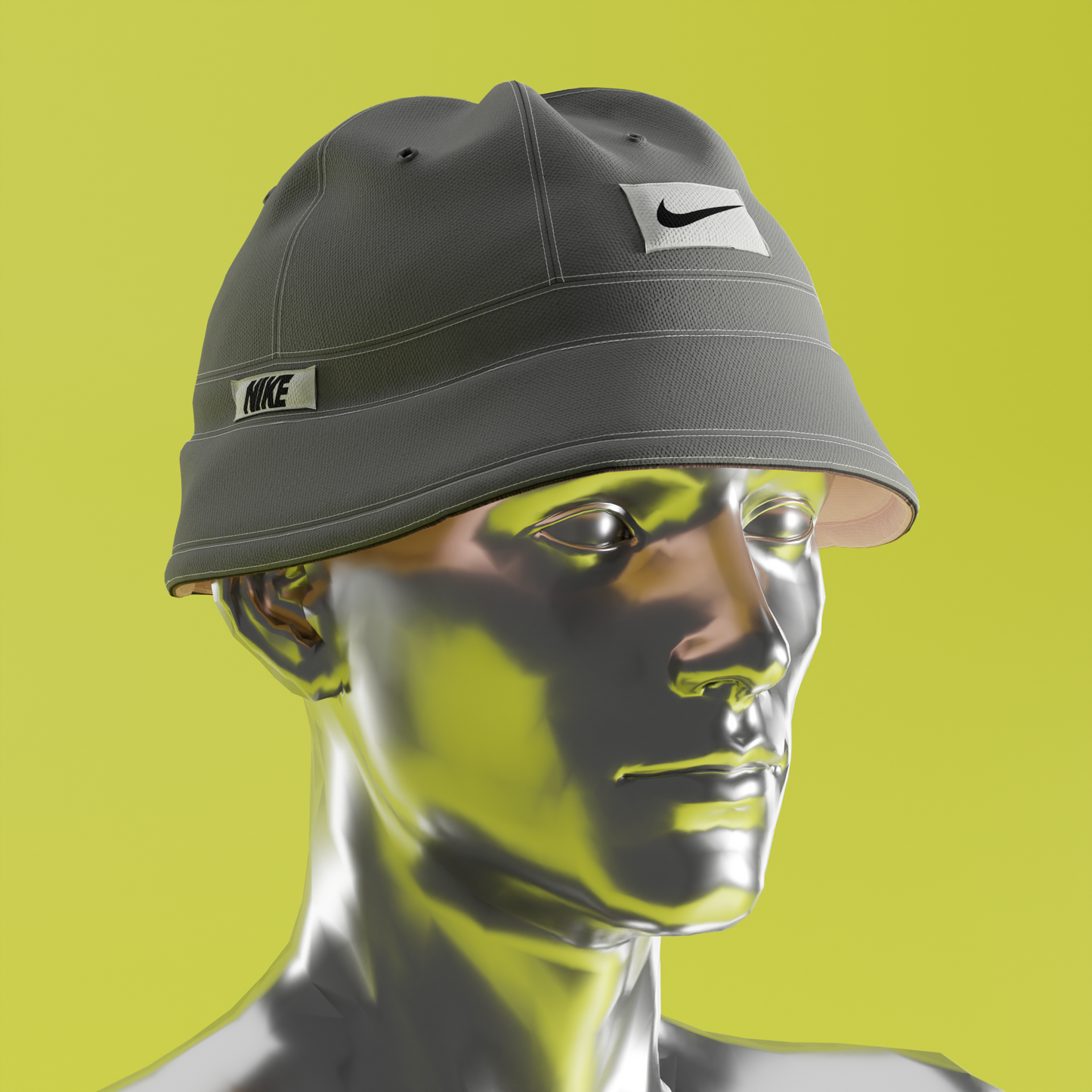 Bucket Hat - 3D Mockup