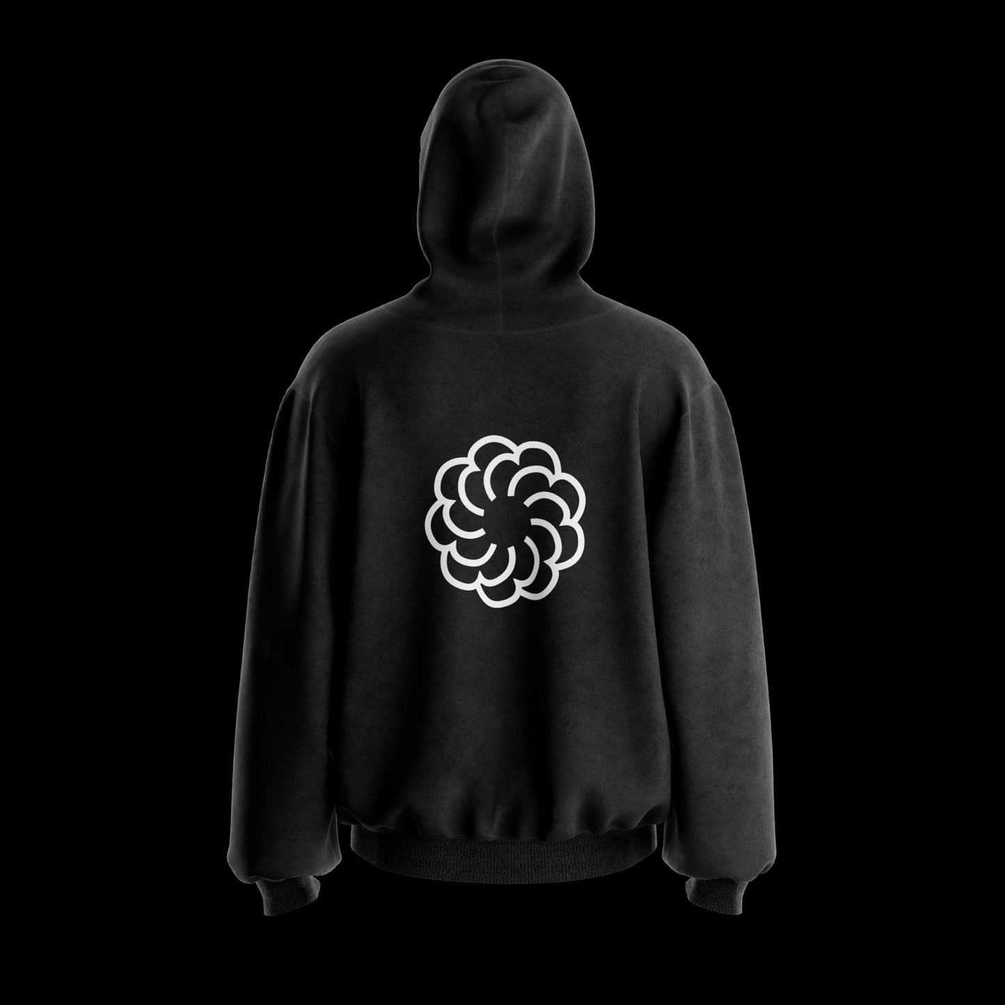 Zipper Hoodie - 3D Mockup