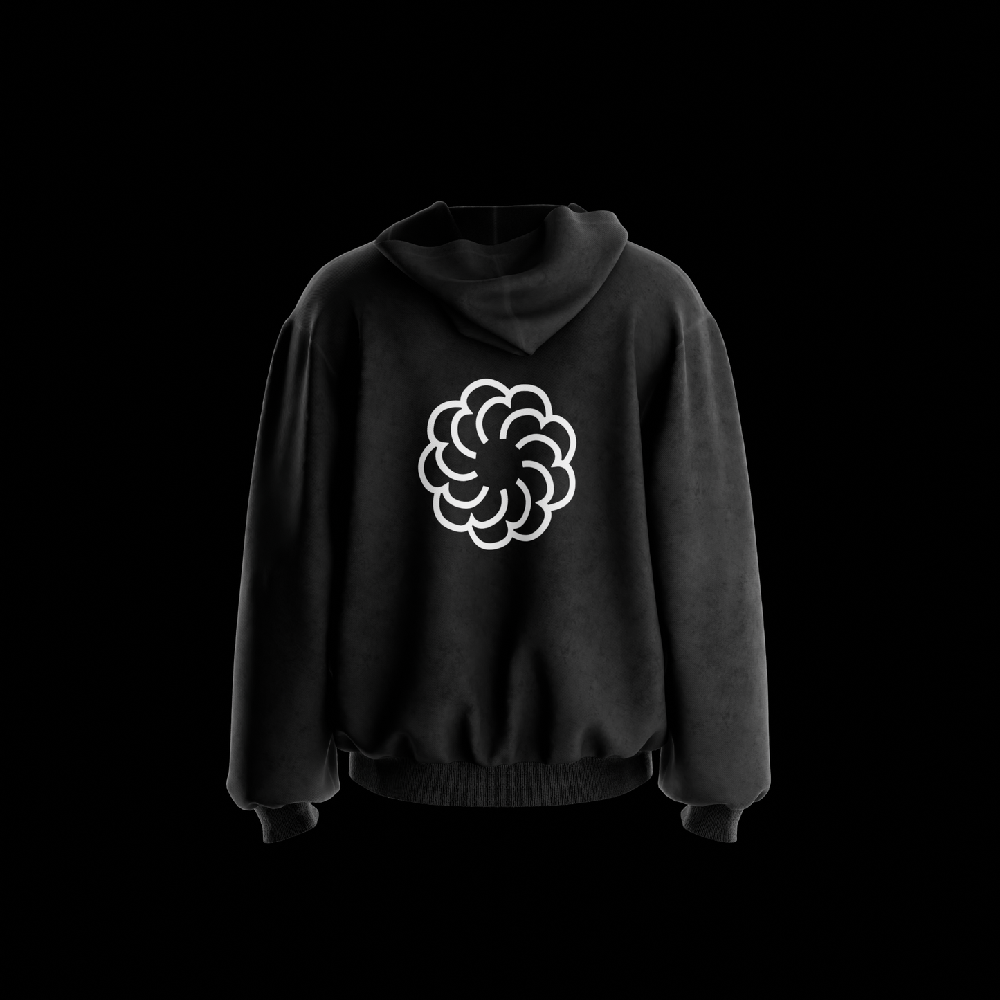 Zipper Hoodie - 3D Mockup