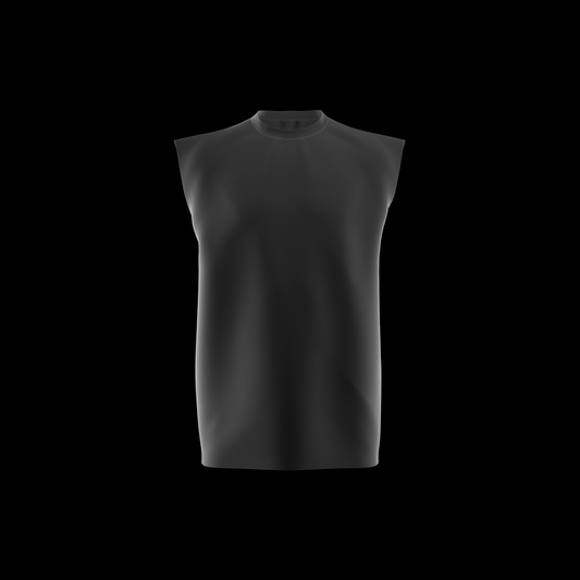 Loose Fit Crewneck Sleeveless T-Shirts