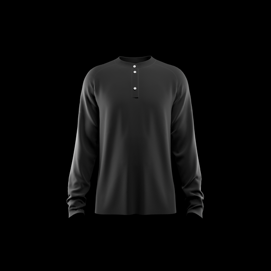 Slim Fit Henley Neck T-Shirt