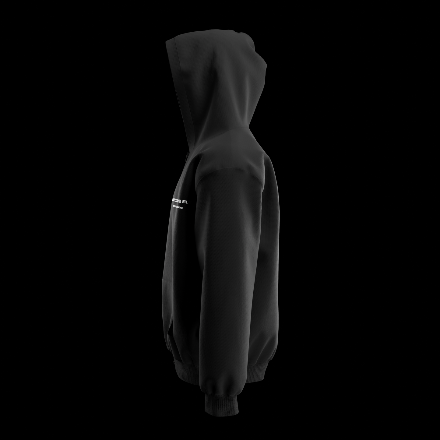 Oversized Zipper Hoodie