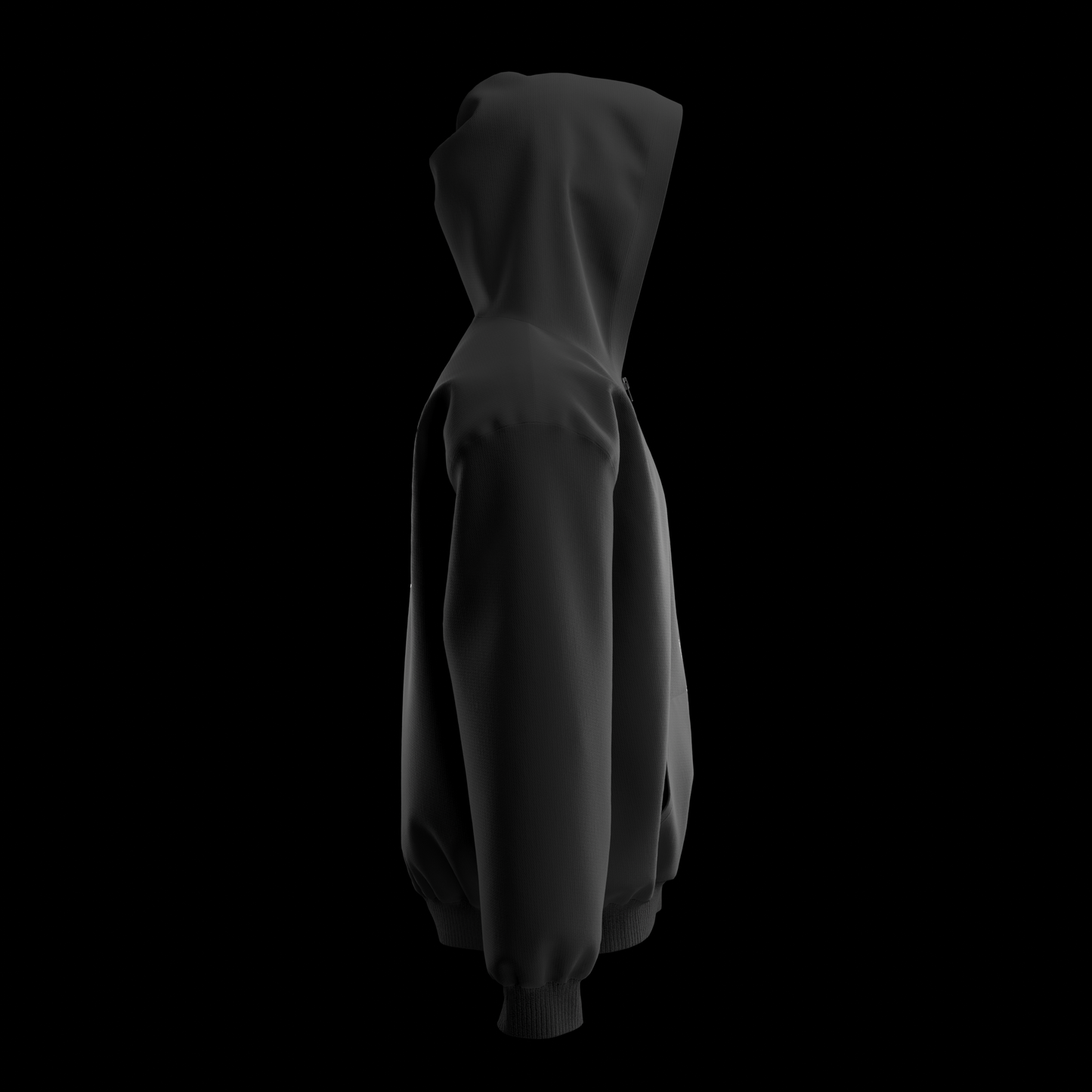 Oversized Zipper Hoodie